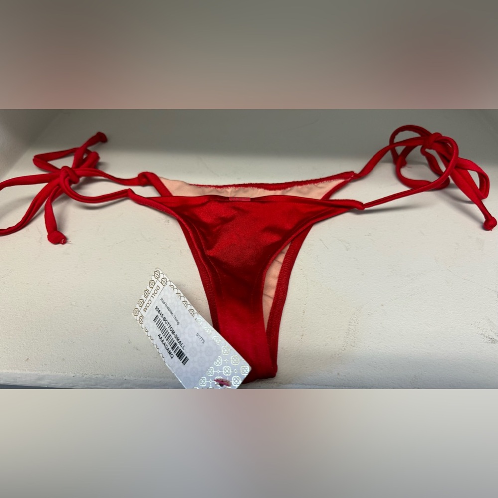 Doll Brazilian thong bikini bottom S